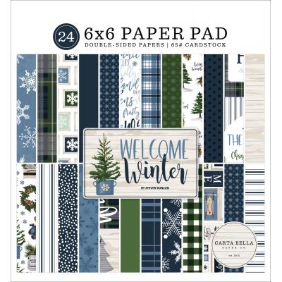 Carta Bella Welcome Winter Designpapier - Paper Pad